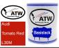 Preview: Audi, Tomato Red, L30M: 1L Lackdose, von ATW Autoteile West.